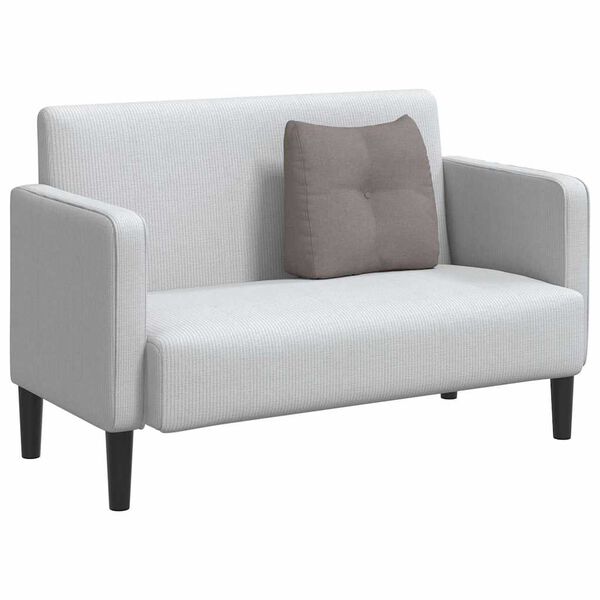 vidaXL Ryggkudde Taupe 45 x 24 x 50 cm tyg