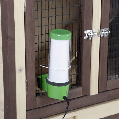 Kerbl Vattenautomat för husdjur NoFrost Superior 2.0 8 W 330 ml grön