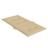 vidaXL Stolsdynor lågt ryggstöd 2 st melerad beige 100x50x4 cm tyg