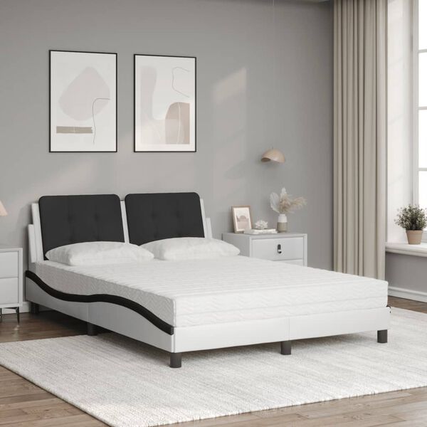 vidaXL Bed Frame without Mattress "Zadar" Black 90x190 cm Faux Leather