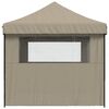 vidaXL Partyt&auml;lt Taupe 279 x 410 x 315 cm Oxford Tyg
