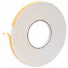 vidaXL Sj&auml;lvh&auml;ftande skumtape Vit 10mm x 10m CR skum