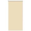vidaXL Rullgardin m&ouml;rkl&auml;ggningsbeige 70x130 cm tyg bredd 65,7 cm