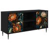 vidaXL TV-sk&aring;p LOCHEM 102 x 33 x 51 cm Svart ek Konstruerat tr&auml;