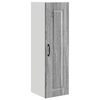 vidaXL Diskmaskin panel Kalmar Gr&aring; Sonoma 30 x 31 x 100 cm