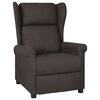 vidaXL Reclinerf&aring;t&ouml;lj taupe tyg