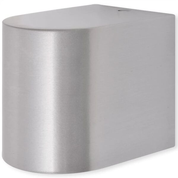 vidaXL Utomhusvägglampor 2 st