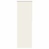 vidaXL Rullgardin m&ouml;rkl&auml;ggning naturvit 70x210 cm tyg bredd 65,7 cm