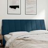 vidaXL Headboard Cushion "Hanko" Blue 160 cm Velvet
