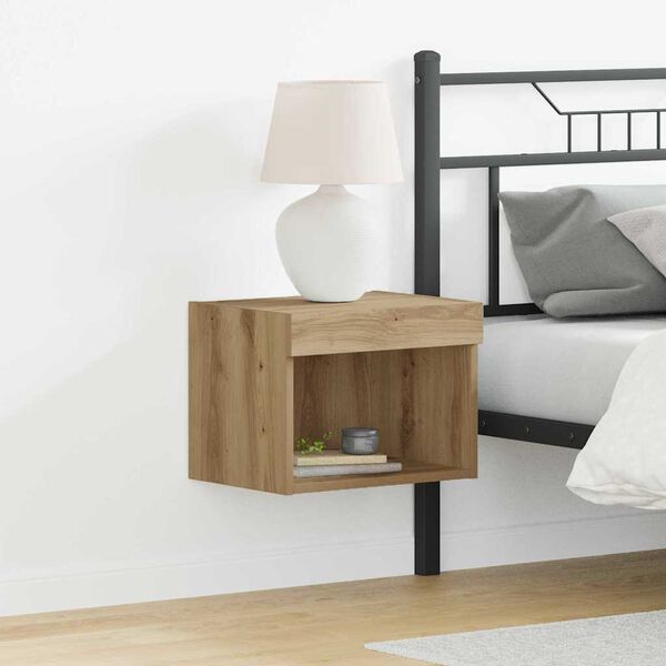 vidaXL TV-bänkset 2 pcs Artisan Ek 40 x 30 x 30 cm Konstruerat trä