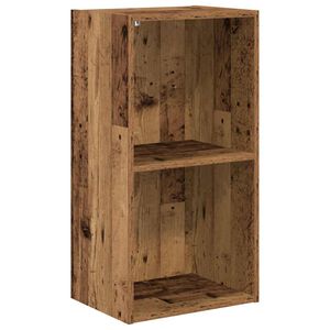 vidaXL Bokhylla &aring;ldrat tr&auml; 40x30x77 cm konstruerat tr&auml;