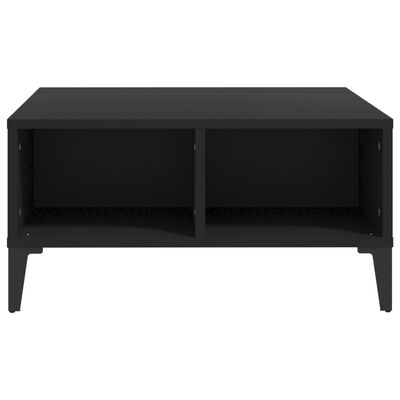 vidaXL Soffbord svart 60x60x30 cm spånskiva
