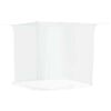 vidaXL H&auml;ngande myggn&auml;t 156 mesh vit 220x120x150 cm