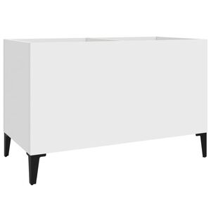 vidaXL Stereob&auml;nk vit 74,5x38x48 cm konstruerat tr&auml;