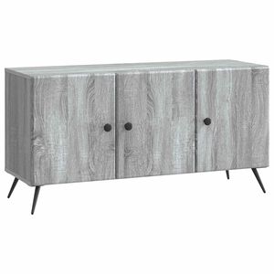 vidaXL TV-sk&aring;p Gr&aring; sonoma-ek 99 x 34,5 x 50 cm Konstruerat tr&auml;