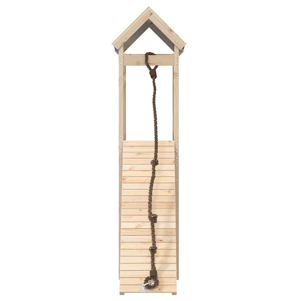 vidaXL Lekplats massiv furu