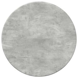 vidaXL Bordsskiva &Oslash; 30 x 1,5 cm Rund Konstruerat tr&auml; Betonggr&aring;