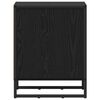 vidaXL S&auml;ngbord Svart Ek 39.5 x 30 x 50 cm Konstruerat tr&auml;