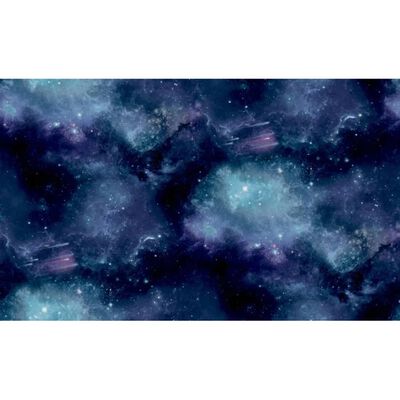 Noordwand Tapet Good Vibes Galaxy with Stars svart och lila