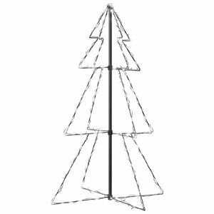 vidaXL Ljuskon f&ouml;r julgran 160 LED inne/ute 78x120 cm