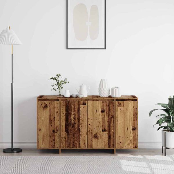 vidaXL Sideboard Gammalt tr&auml; 135 x 41 x 75 cm Konstruerat tr&auml;