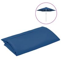 vidaXL Reservtyg för parasoll azurblå 300 cm
