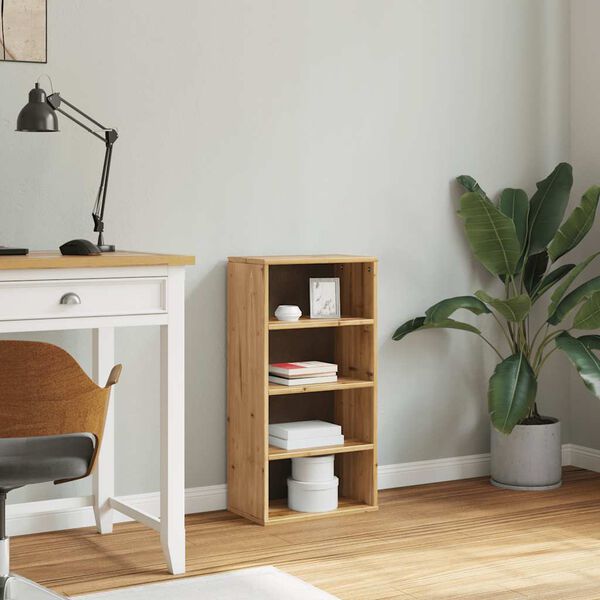 vidaXL Sidoskåp ODDA 40x24x79 cm massivt trä furu