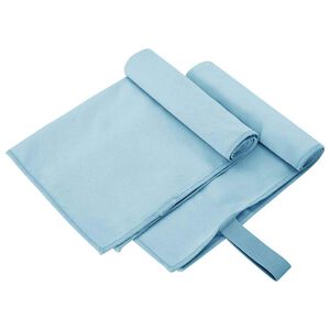 vidaXL Sporthanddukar 2 pcs Bl&aring; 50 x 30 cm Polyester och polyamid