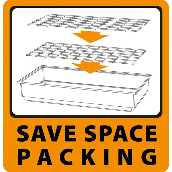 Ferplast F&aring;gelbur och volj&auml;r med tak Nota plast 56115423