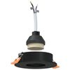 vidaXL Spotlight 24 st Svart 9 x 9 x 2 cm Aluminium