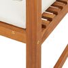vidaXL Trädgård Stol Brun 50 x 50 x 91cm Massivt akaciaträ