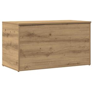 vidaXL F&ouml;rvaringskista artisan ek 84x42x46 cm konstruerat tr&auml;