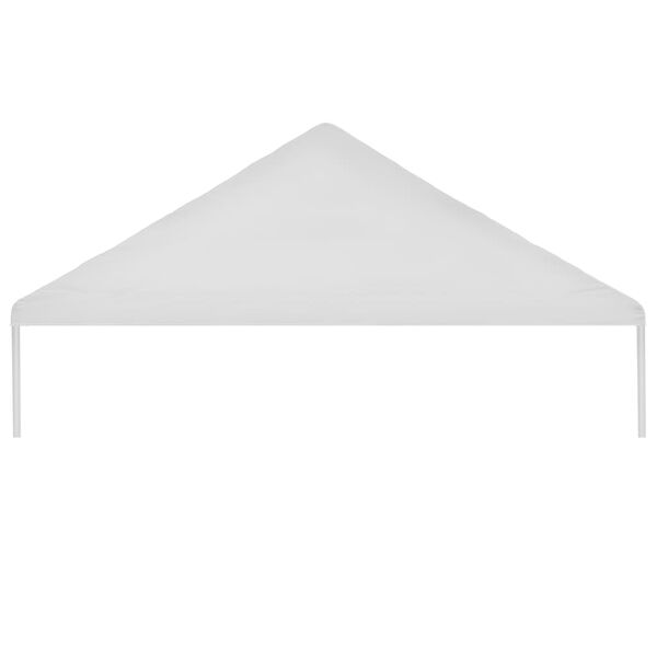 vidaXL Tak till partyt&auml;lt vit 6 x 12 m