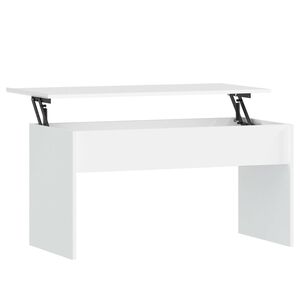 vidaXL Soffbord vit 102x50,5x52,5 cm konstruerat tr&auml;
