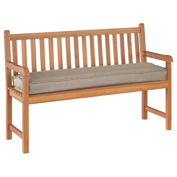 vidaXL Kudde Taupe 150 x 40 x 8 cm Oxford Tyg