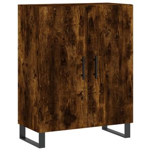 vidaXL Sk&auml;nk r&ouml;kf&auml;rgad ek 69,5x34x90 cm konstruerat tr&auml;