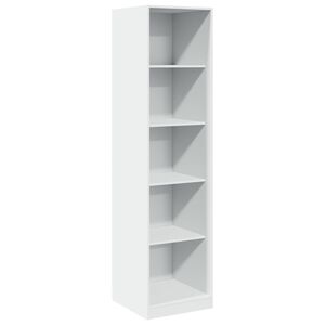 vidaXL Garderob vit 50x50x200 cm konstruerat tr&auml;
