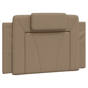 vidaXL Dyna till huvudgavel Viana cappuccino 80 cm konstl&auml;der