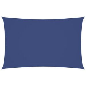 vidaXL Solsegel oxfordtyg rektangul&auml;rt 5x8 m bl&aring;
