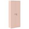 vidaXL F&ouml;rvaringssk&aring;p Rosa 80 x 40 x 200 cm St&aring;l