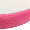 vidaXL Uppbl&aring;sbar gymnastikmatta med pump 100x100x15 cm PVC rosa