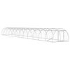 vidaXL H&ouml;nsg&aring;rd Silver 1200 x 150 x 100 cm Galvaniserat st&aring;l