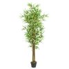 vidaXL Konstv&auml;xt bambu 1288 blad 180 cm gr&ouml;n