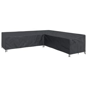vidaXL M&ouml;bel&ouml;verdrag Svart 325 x 325 x 80 cm 600D Oxford Tyg