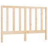 vidaXL S&auml;nggavel 126x4x100 cm massiv furu