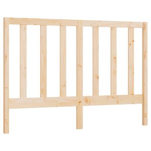 vidaXL S&auml;nggavel 126x4x100 cm massiv furu