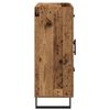 vidaXL Sideboard med l&aring;da Gammalt tr&auml; 69,5 x 34 x 90 cm