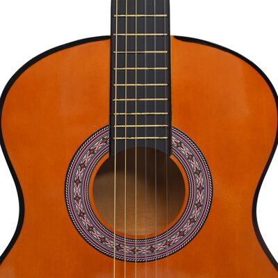 vidaXL Gitarr för nybörjare och barn klassisk 3/4 36" amerikansk lind