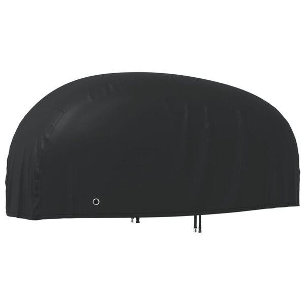 vidaXL Motorcykelskydd svart 245x105x125 cm 210D oxford