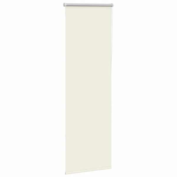 vidaXL Rullgardin m&ouml;rkl&auml;ggning naturvit 60x130 cm tygbredd 55,7 cm